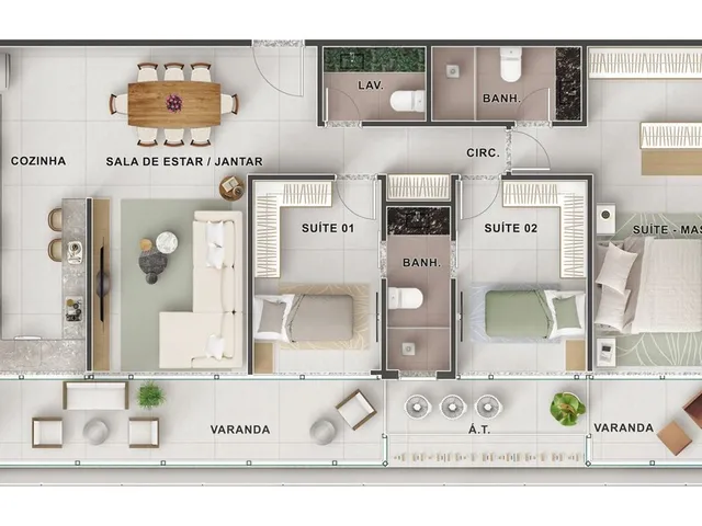 Imagem 6: Apartamento à venda no bairro Jardim da Penha - Vitória/ES