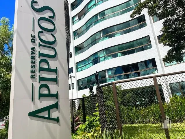 Imagem 9: Js) Reserva de Apipucos Lindo Apartamento de 4 Suítes, 3 Vagas e Varanda Gourmet