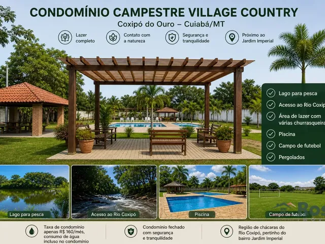 Imagem: Terrenos em condomínio para venda, área