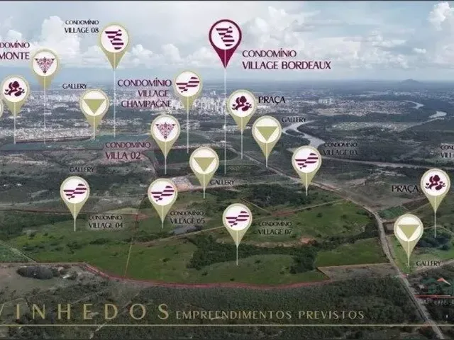 Imagem: Terrenos em condomínio Village Bourdeux