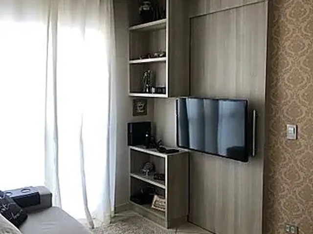 Imagem: O apartamento possui 2 Dormitórios, 1 Banheiro, 1 Vaga na