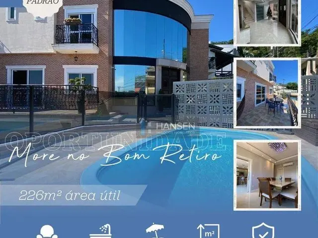 Imagem 1: Casa com 4 Dormitórios À Venda, 326 M² por R$ 2.600.000,00 - Bom Retiro - Joinville/Sc