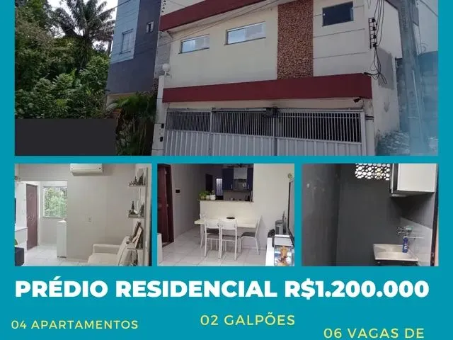 Imagem 1: Prédio Residencial / Comercial 04 Apartamentos - Bairro Cidade Nova