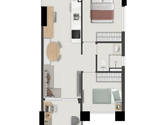 Imagem 7: Brás 120 Apartamento com 1 dormitório