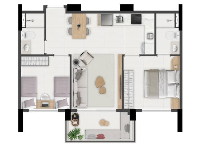 Imagem 8: Brás 120 Apartamento com 1 dormitório