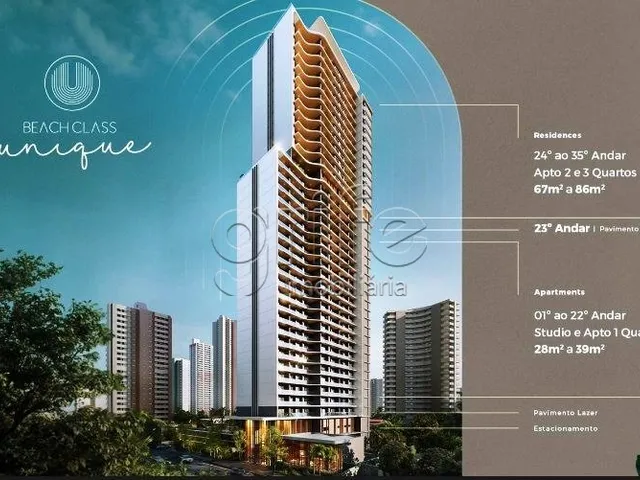 Imagem 1: BC Unique Apartamento 67m²| 2Quartos 2WC