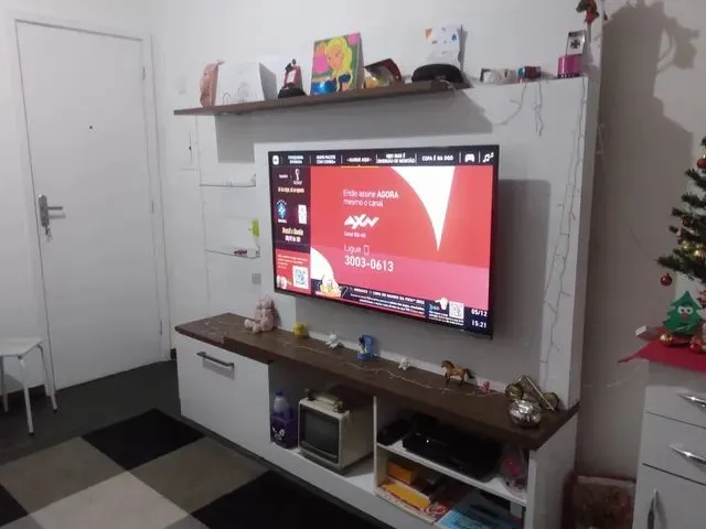 Imagem: O apartamento possui 1 Dormitório, 1 Banheiro, 1 Vaga na