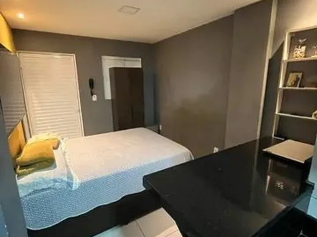 Imagem: O apartamento possui 1 Dormitório, Acomodam 4 pessoas,