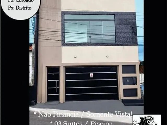Imagem: Casa de Alto Padrão Ouro Verde //Faça