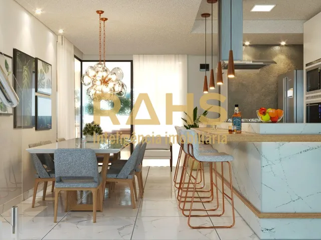 Imagem 5: Linda casa geminada com 3 suites, espaço gourmet, 2 vagas cobertas no Bairro Floresta em