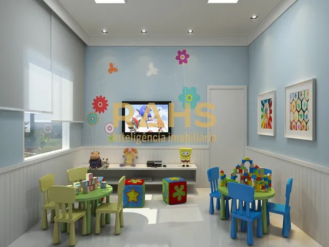 Imagem 12: Apartamento com 4 quartos no Bairro América com sala com pé direito duplo