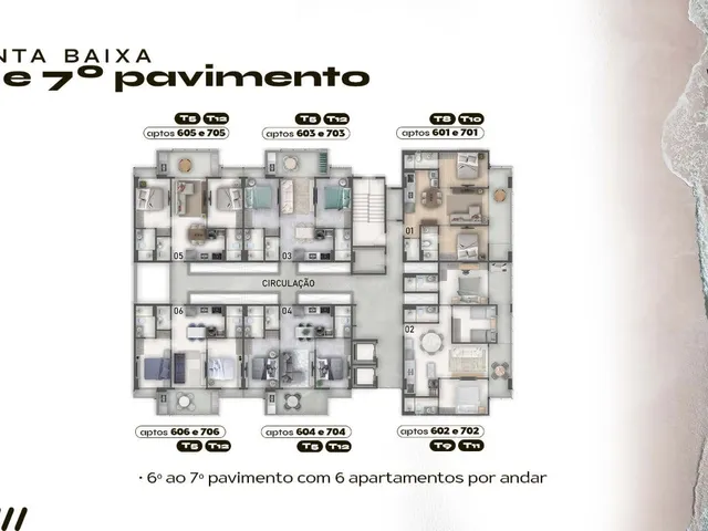 Imagem 10: Apartamento à venda em Cabedelo-PB, Ponta de Matos: 2 quartos, 2 suítes, 2 salas, 2