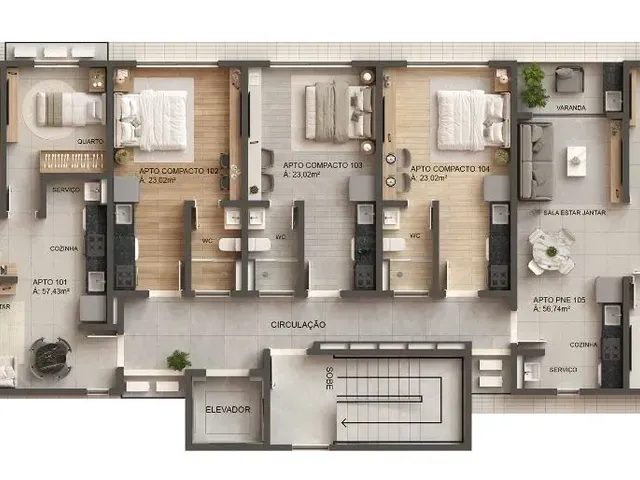 Imagem 2: APARTAMENTO - Cabedelo