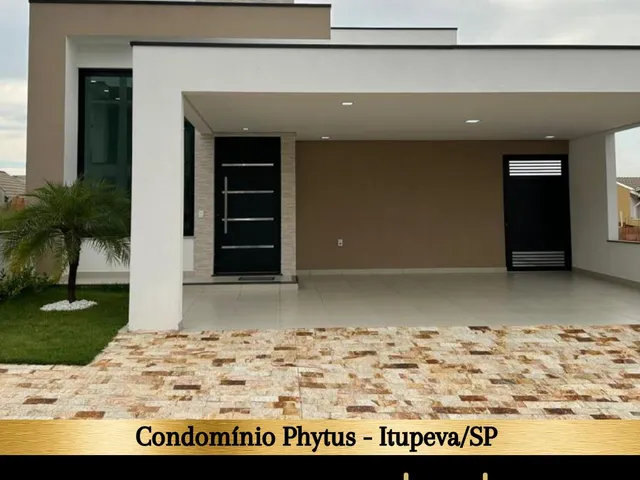 Imagem 1: Casa com 3 dormitórios- Condomínio Residencial Phytus-Itupeva/SP