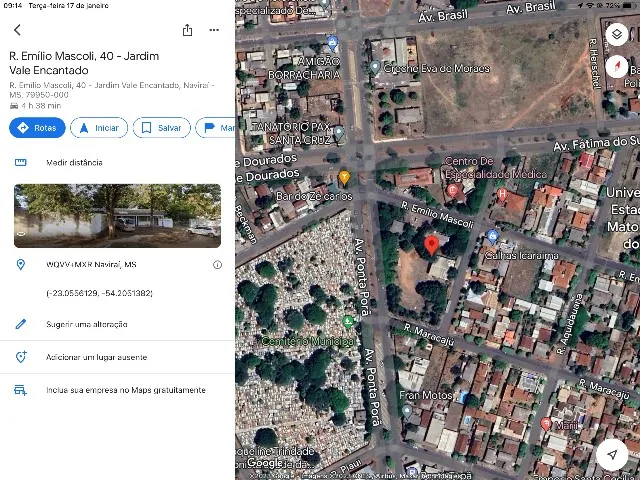Imagem: Vendo Terreno ( Quadra ) Frente Cemitério
