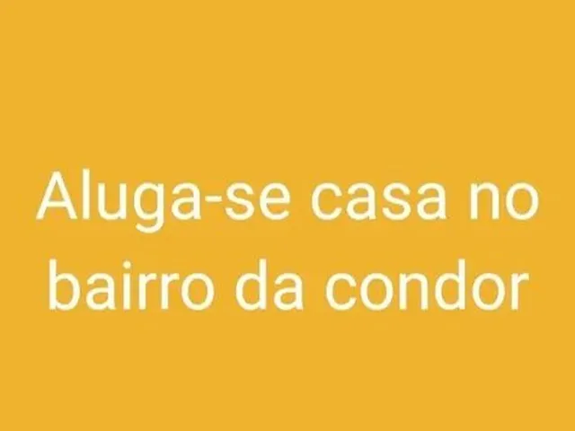 Imagem: Casa no Bairro da Condor