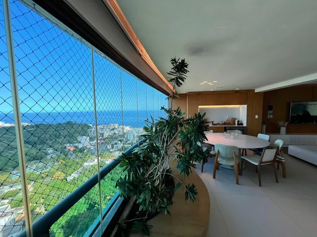 Imagem 14: Terrazzo San Lazzaro 210m², 4 suítes, vista mar, varanda integrada, sala ampliada