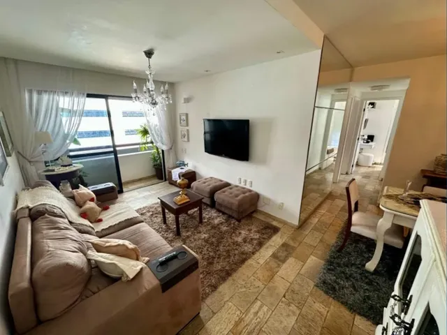 Imagem: Pituba 75m², varanda, sala, climatizado