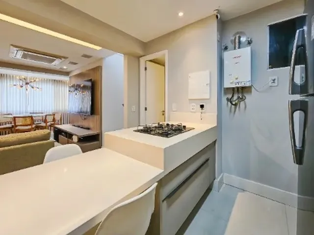 Imagem 4: Alphaville 96m², mobiliado, 1 suíte, duplex, climatizado, fino acabamento, finamente