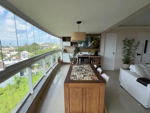 Imagem 15: Apartamento 133m², vista mar, 3 suítes, sendo uma master com closet, sala ampliada