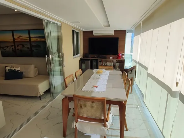 Imagem 3: Mario cravo, 3/4, climatizado, 1 suíte, área de serviço, 89m², gabinete, varanda