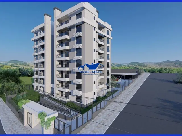 Imagem 2: Apartamentos com 75,92m², 2 dormitórios sendo 1 suíte, sacada com churrasqueira no