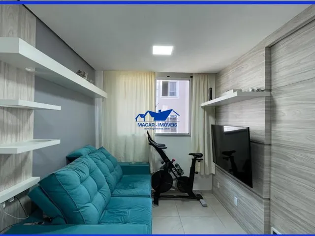 Imagem 2: Apartamento de 2 quartos, semi-mobiliado no Residencial Porto Burnier com excelente