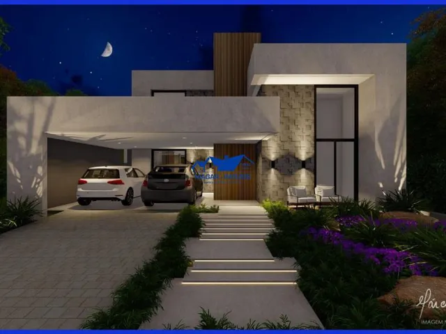 Imagem 1: Casa de alto padrão com 195,00 metros de área construída, 3 dormitórios, 3 suítes, 4