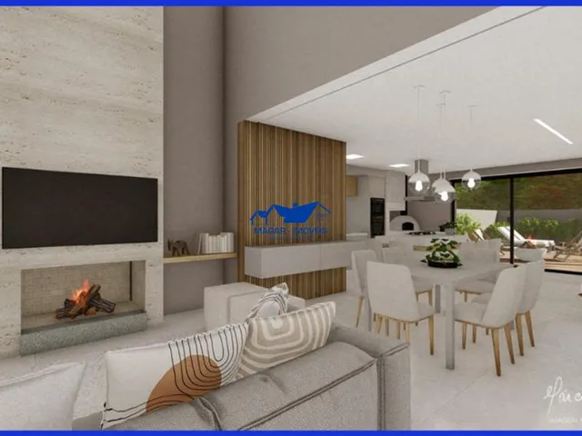 Imagem 7: Casa de alto padrão com 195,00 metros de área construída, 3 dormitórios, 3 suítes, 4