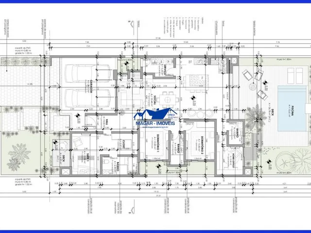 Imagem 16: Casa de alto padrão com 195,00 metros de área construída, 3 dormitórios, 3 suítes, 4