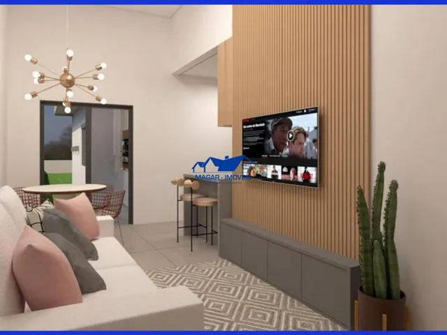 Imagem 9: Casa moderna em estilo contemporâneo com 76 m², 2 dormitórios, 2 vagas sendo 1