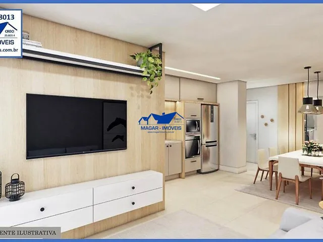Imagem 7: Apartamento com 2 quartos 1 Suite, Sacada Elevador no Edificio Aspen no Centro de Ivoti/RS