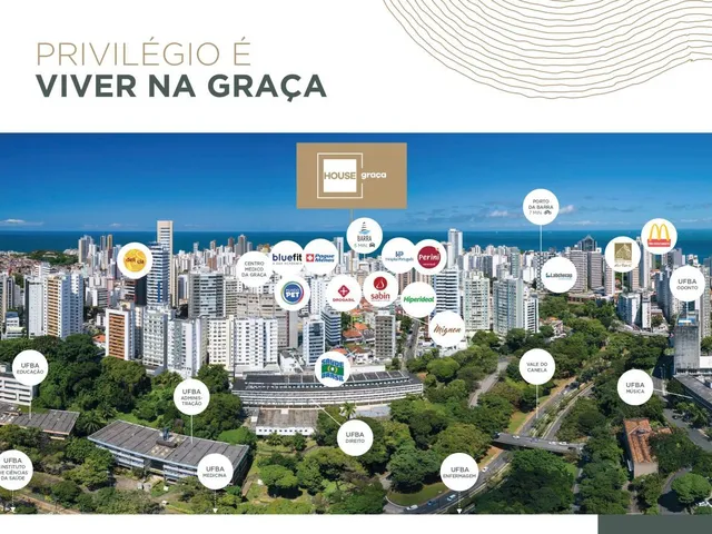 Imagem 2: Apartamento para Venda em Salvador / BA no bairro Graça