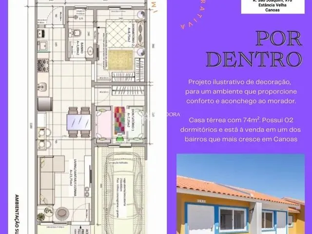 Imagem 4: Canoas - Casa de Condomínio - Estancia Velha