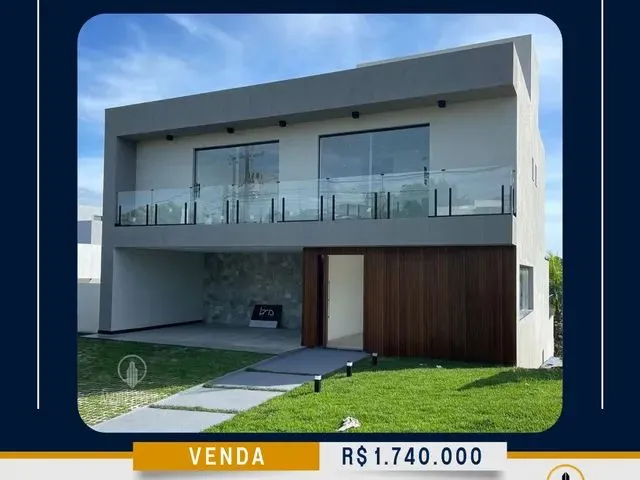 Imagem: Casa Duplex de 4 Suítes, Sala Ampla em
