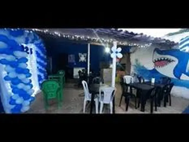 Imagem 2: Vendo Espaço para Eventos Completo com Mesas e Cadeiras Churrasqueira Comgelador
