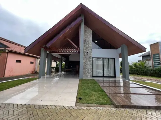 Imagem 1: Casa Nova Mobiliada para Locação com 4 Suítes, 183M2 em Bananeiras/Pb
