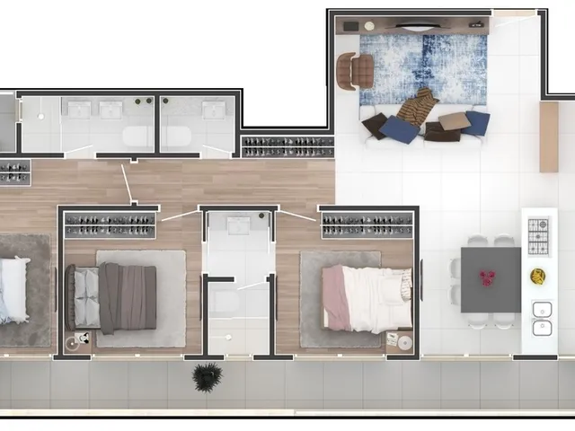 Imagem 5: COBERTURA RESIDENCIAL em Itajaí - SC, Fazenda