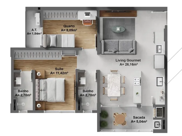 Imagem 7: APARTAMENTO RESIDENCIAL em Itajaí - SC, São Judas