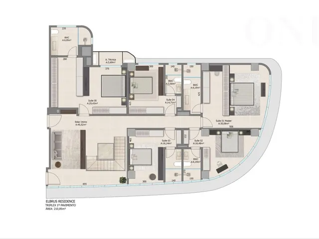 Imagem 3: Elbrus - Apartamento à venda no bairro Centro - Balneário Camboriú/SC