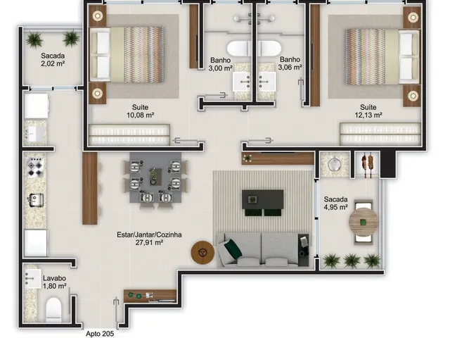 Imagem 5: COBERTURA RESIDENCIAL em Bombinhas - SC, Canto Grande