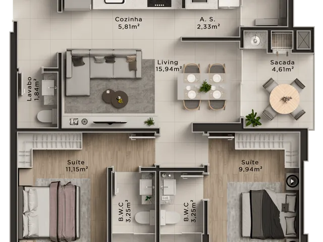 Imagem 4: Apartamento À Venda no Bairro Centro - Itajaí/Sc