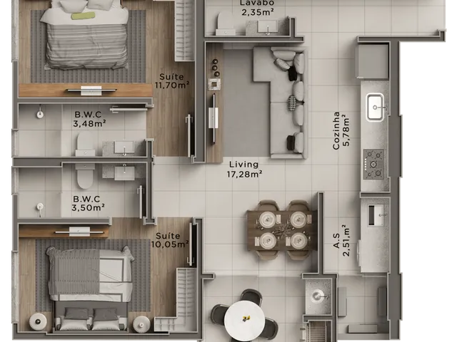Imagem 6: Apartamento À Venda no Bairro Centro - Itajaí/Sc