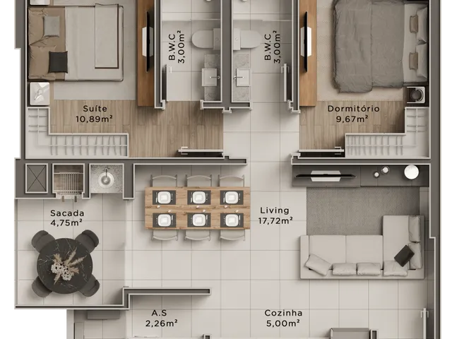 Imagem 7: Apartamento À Venda no Bairro Centro - Itajaí/Sc