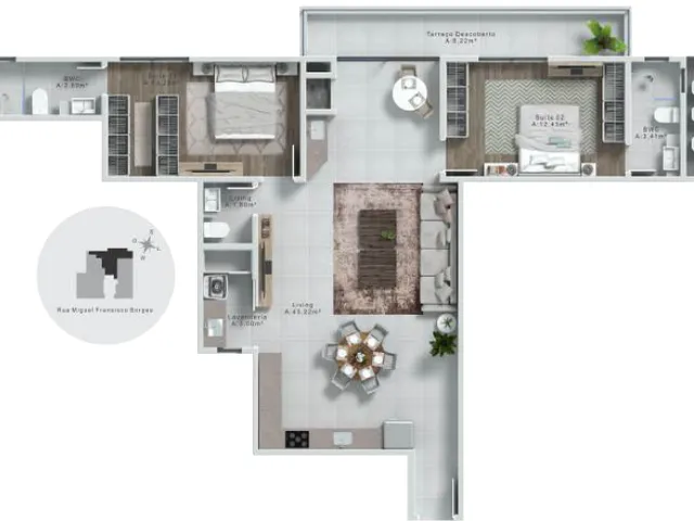 Imagem 6: COBERTURA RESIDENCIAL em Itajaí - SC, Praia Brava de Itajaí