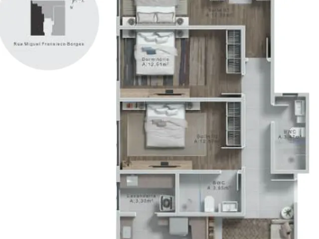 Imagem 8: COBERTURA RESIDENCIAL em Itajaí - SC, Praia Brava de Itajaí