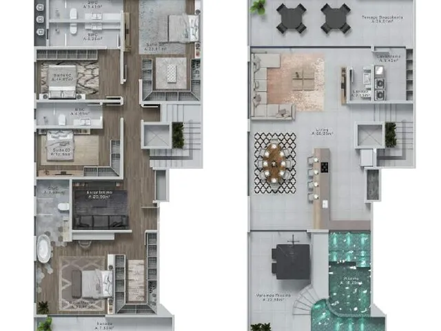 Imagem 13: COBERTURA RESIDENCIAL em Itajaí - SC, Praia Brava de Itajaí