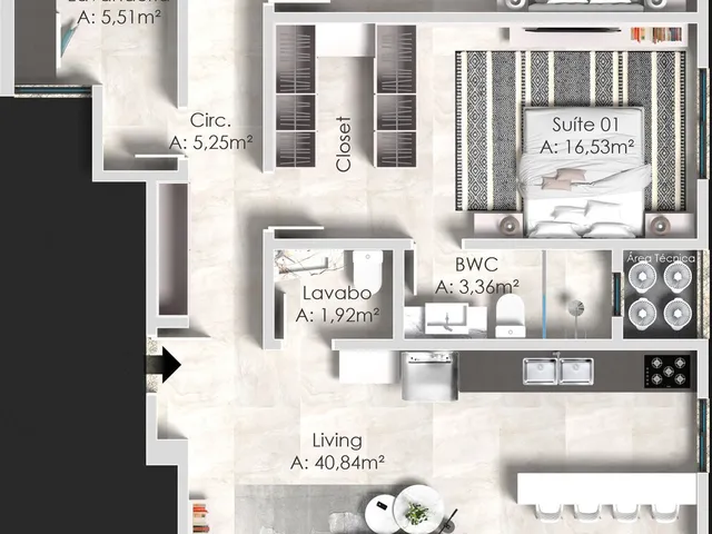 Imagem 5: COBERTURA RESIDENCIAL em Itajaí - SC, Cabeçudas
