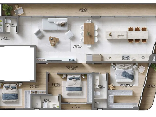 Imagem 7: Apartamento Residencial em Itajaí - Sc, Cabeçudas