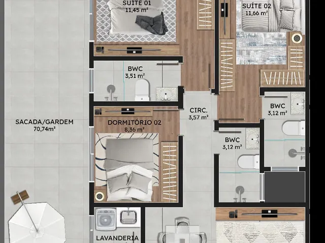Imagem 6: Mont Blanc Residence